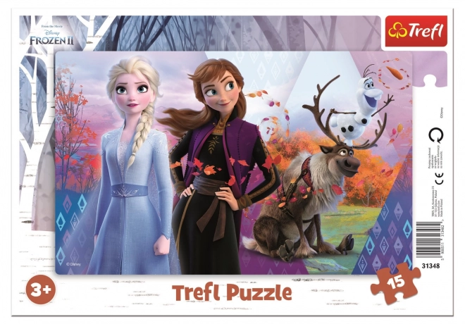 Trefl puzzle fagyos királyság 2: anna és elsa varázslatos világa