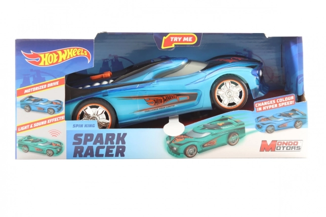 Hot Wheels Spark Racers Spin King elemes autó