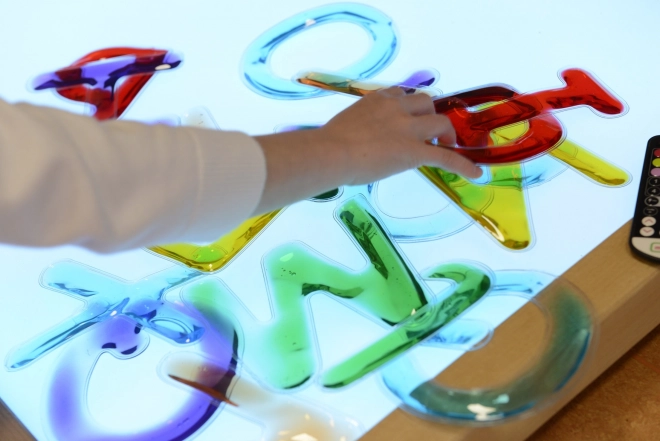 Masterkidz Négyszögletű LED fény panel színes + kiegészítő készlet