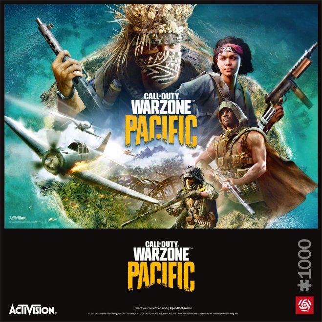 Call of Duty Warzone Pacific puzzle - 1000 darabos