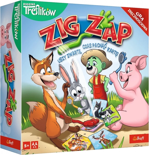 Zig Zap Treflik Család társasjáték