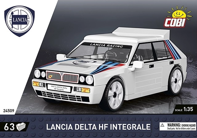 Lancia Delta HF Integrale építőszett 1:35 méretarány