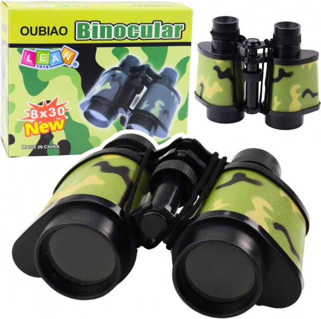 Gyerek távcső maszkolásban 8x30