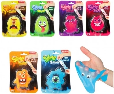 Slime Szörny Szemekkel 49g 6 Színben