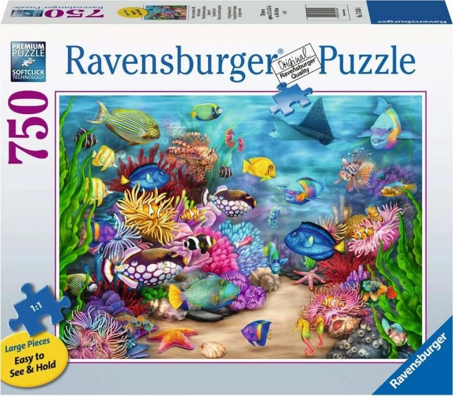 Ravensburger korallzátony XL puzzle 750 darabos