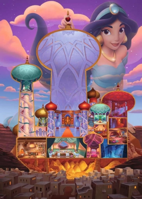 Ravensburger Disney Jázmin kastély puzzle 1000 darabos