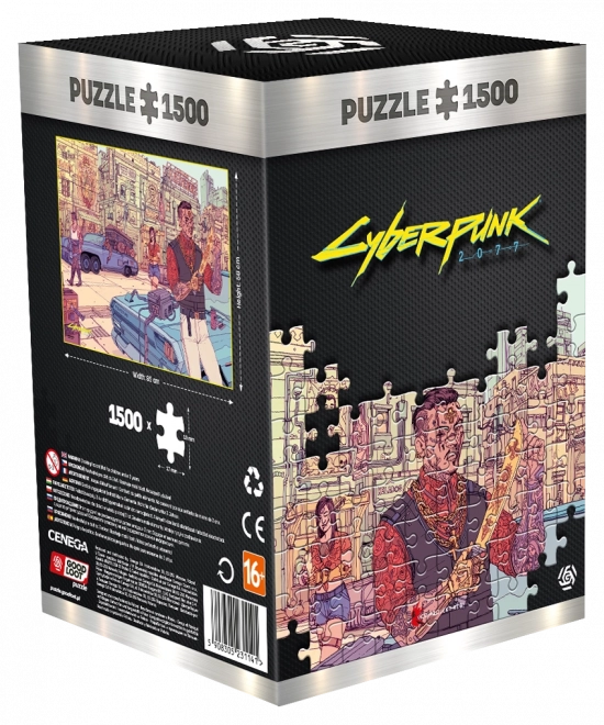 Puzzle - Cyberpunk 2077 Valentinos 1500 darabos