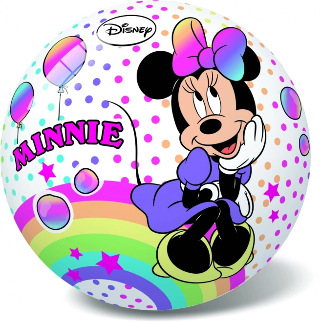Disney Minnie szivárvány labda 14 cm