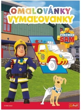 Színezőkönyv Tűzoltó Sam