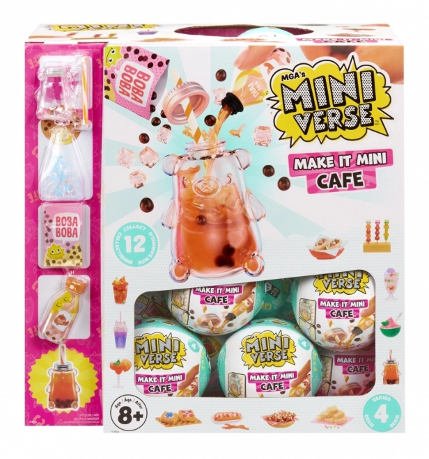 Figurák Miniverse Készíts Mini Ételeket: Kávézó