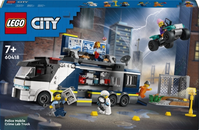 LEGO City - Mobil Kriminalisztikai Laboratórium