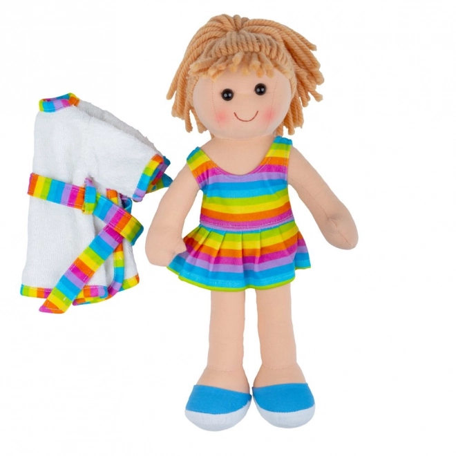 Bigjigs Toys textil baba Michelle