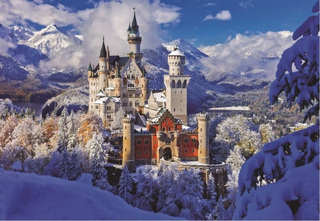 Neuschwanstein kastély puzzle 2000 darabos