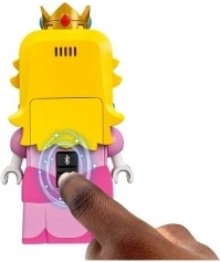 Interaktív LEGO Peach figura kijelzővel és hangokkal