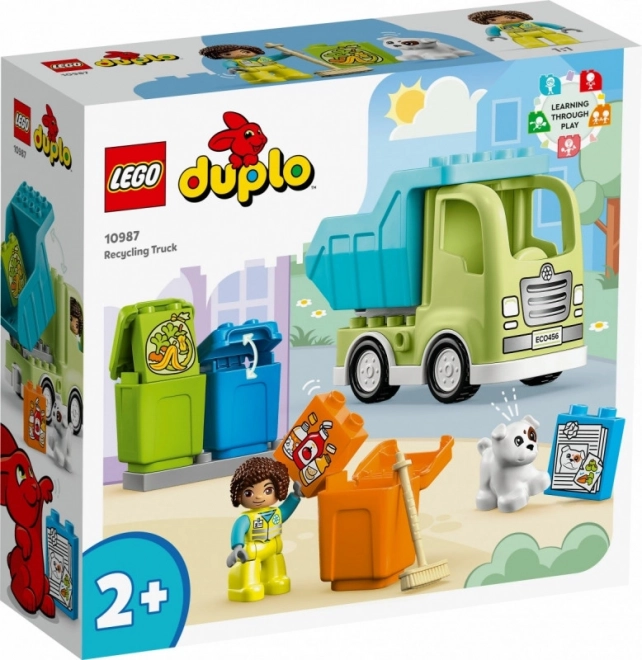 lego duplo újrahasznosító teherautó