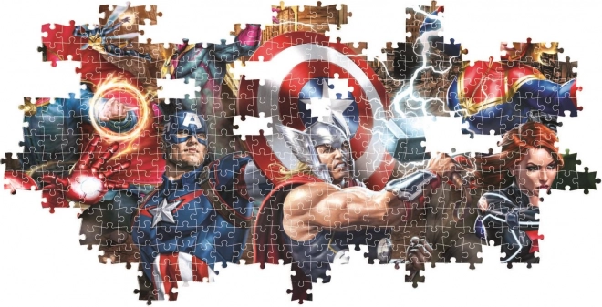 Panoráma puzzle 1000 darab Avengers