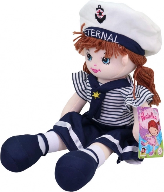 Textil matróz baba 40 cm