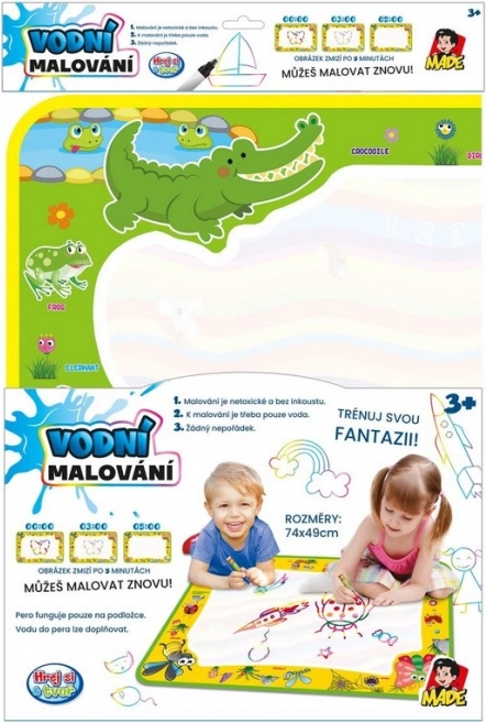 Varázslatos vízfestés állatokkal