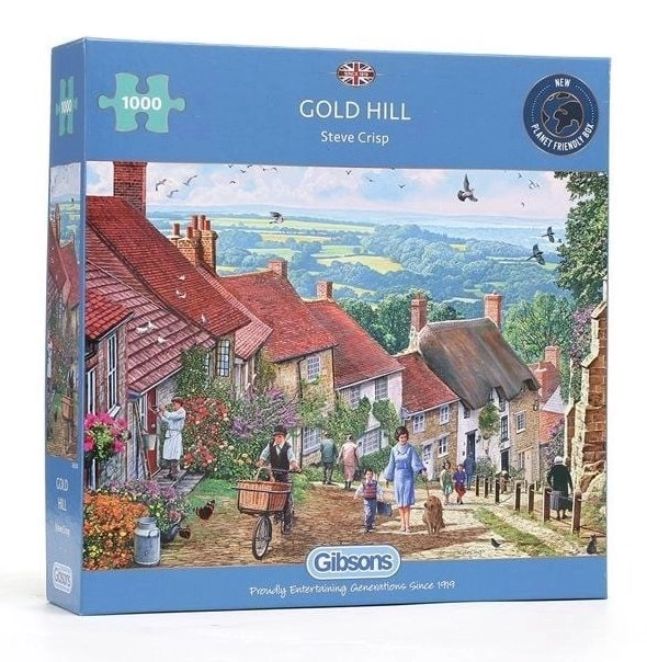 Gibsons puzzle Gold Hill Anglia 1000 db