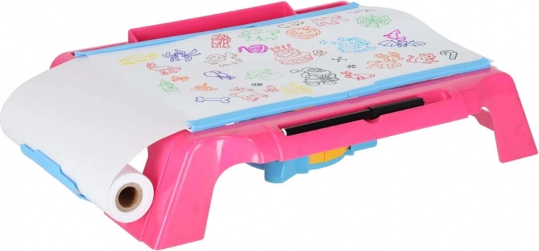 Megszakítás nélküli rajzolás papírtekercssel