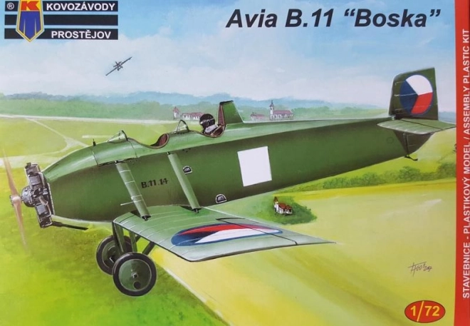 Avia BH-11 katonai makett