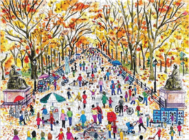 ősz a Central Parkban 1000 darabos puzzle