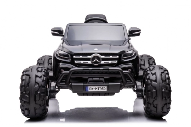 Mercedes akkumulátoros autó 4x4 fekete