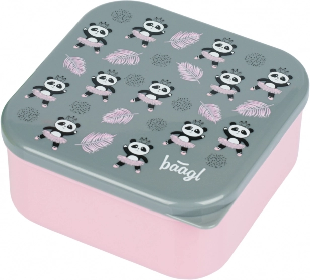 Uzsonnás doboz 4 az 1-ben Panda
