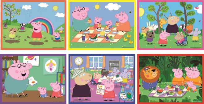 Peppa malac képkockák 12 darab