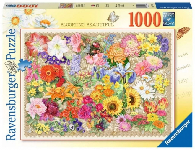 Ravensburger virágzó szépség 1000 darabos kirakó