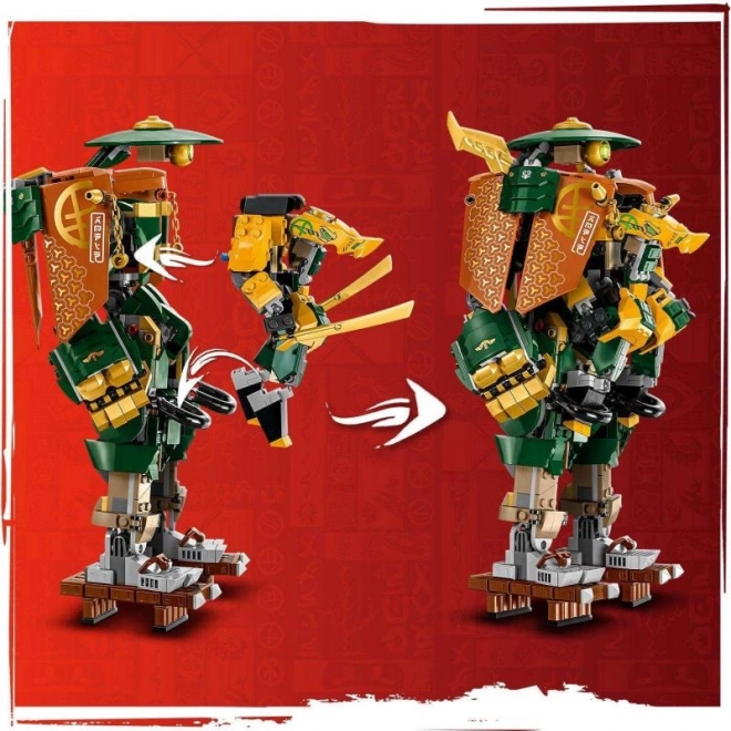 Lego NINJAGO Lloyd és Arin ninja mecha csapata