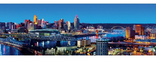 Cincinnati panoráma puzzle - 1000 darab