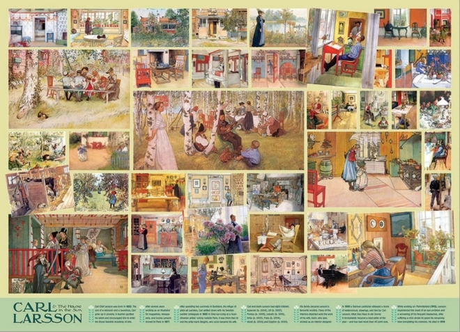 Cobble Hill Carl Larsson 1000 Darabos Puzzle