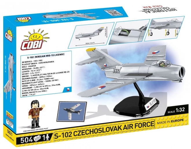 Cobi hidegháborús S-102 csehszlovák légi erő