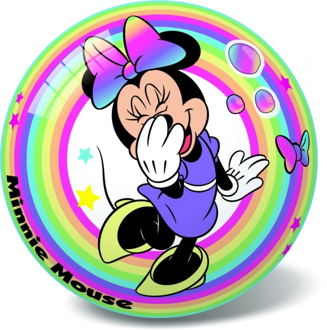 Disney Minnie szivárvány labda 14 cm