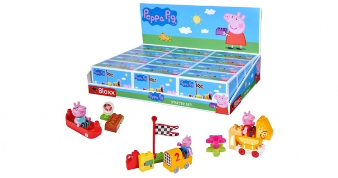 Peppa Malac Építőkészlet Indító Készlet figurával