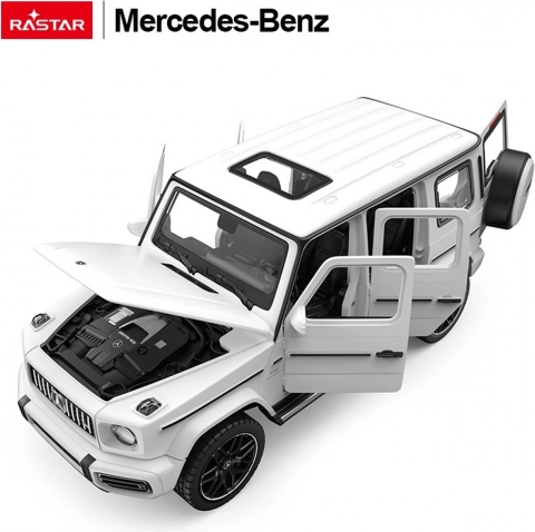 Fém modell 1:32 MERCEDES‑BENZ AMG G63 hanggal fehér Rastar