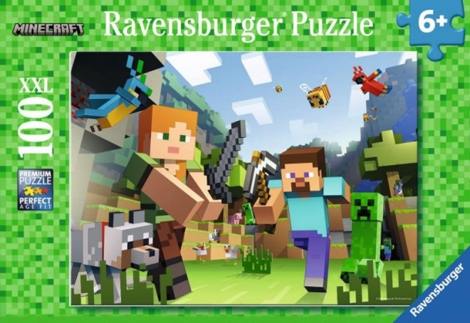 Minecraft puzzle 100 darabos