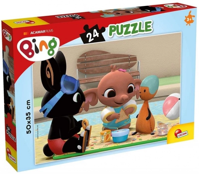 Bing piknik puzzle 24 darabos