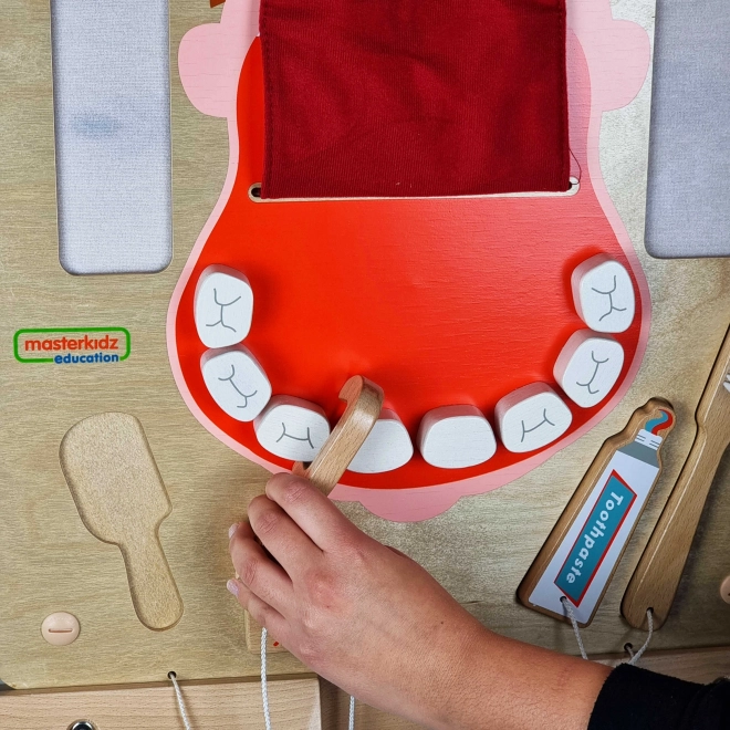 Masterkidz montessori fogápolási falitábla