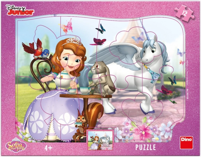 Puzzle Sofie hercegnő tea partin 12 darabos