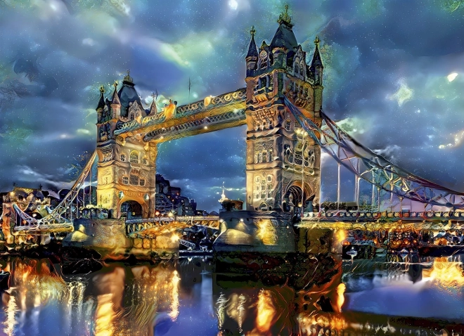 Tower Bridge 1000 darabos puzzle