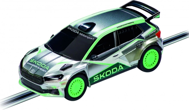Autó a Carrera GO!!! autópályához Škoda Fabia RS Rally2 1:43