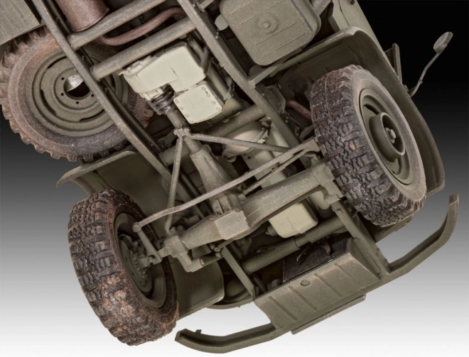 UNIMOG 404 S 1/35 jármű műanyag modell