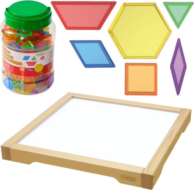 Masterkidz Panel LED érzékelős szekrény Montessori Mozaik 140 darab