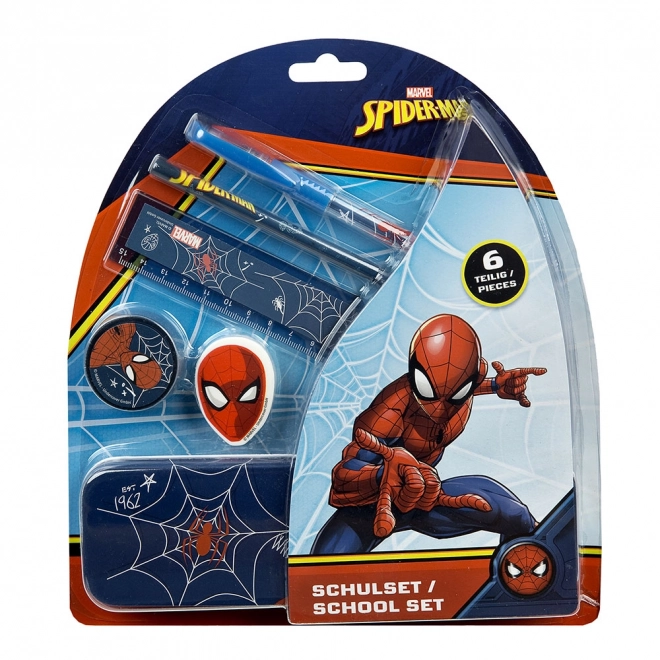 Spider-Man iskolai készlet 6 darabos