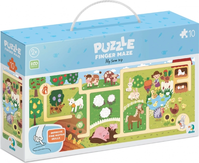DODO Puzzle Labirint Az Én Farmom 10 darab