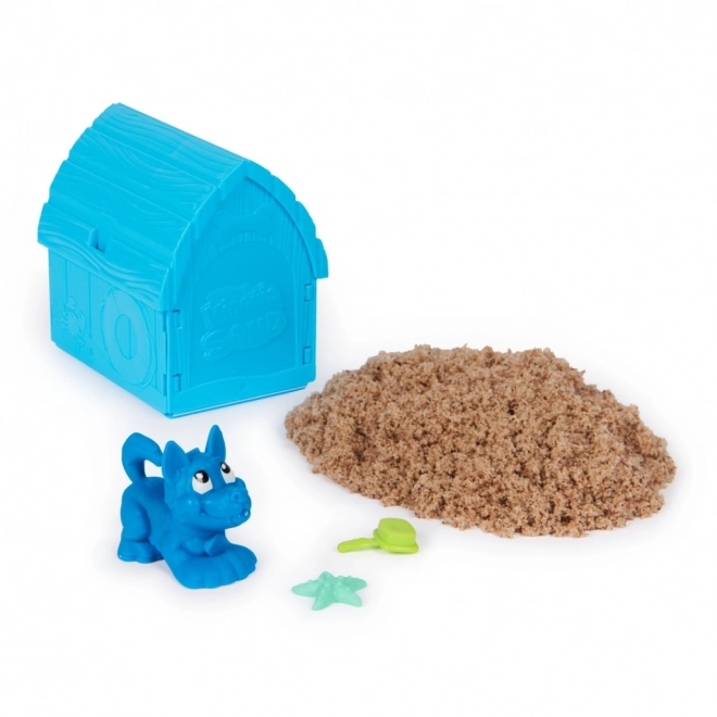 Kinetic Sand kutya a kutyaházban