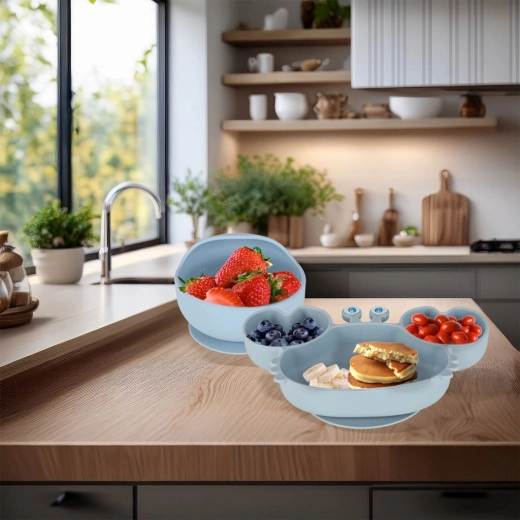 Stabil tányér és tál tapadókoronggal