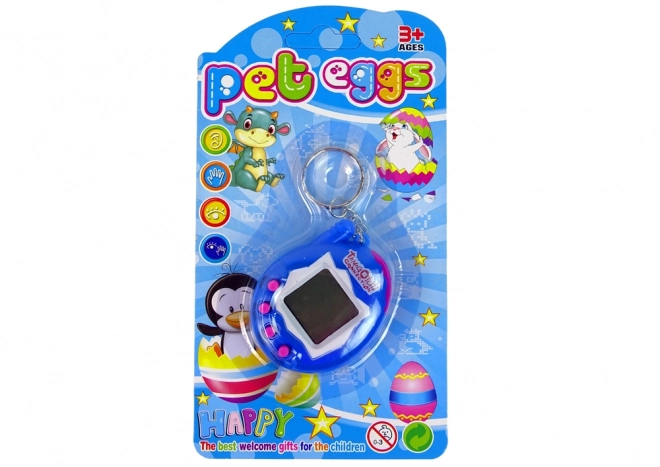 Elektronikus Tamagotchi állatka - Kék